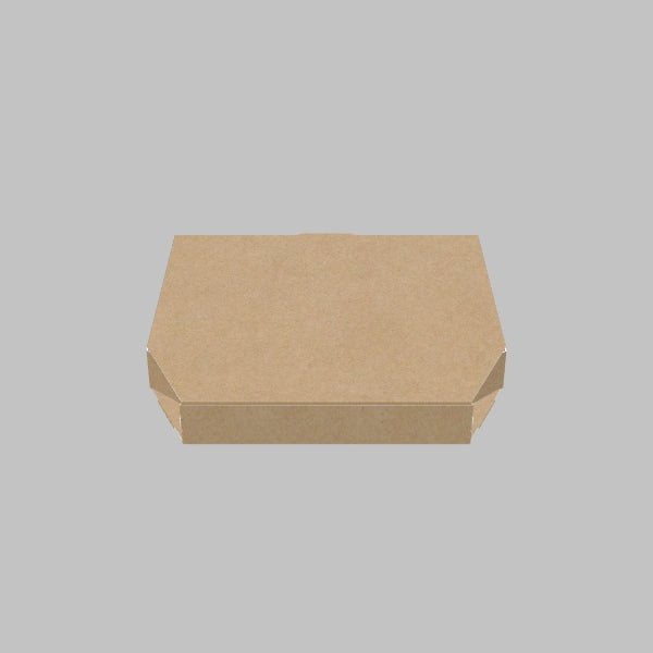 A Bevel Pizza Box from 105 Packaging on a plain, light gray background.