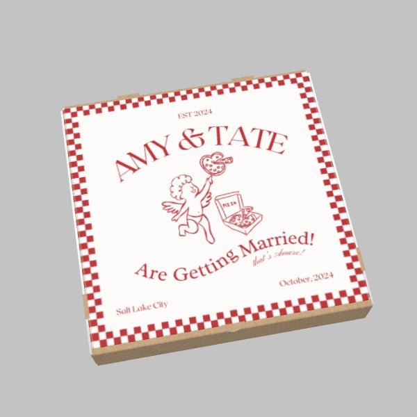 Custom Pizza Box